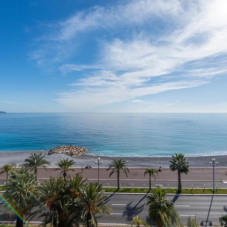 Sea Front - Panoramic Sea View Studio With Terrace Ница Екстериор снимка